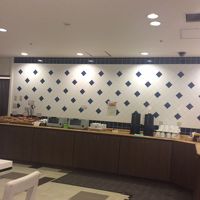 朝食会場です。