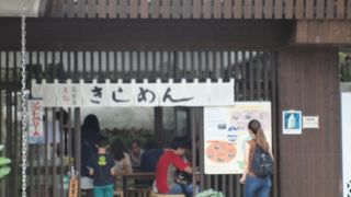 名古屋名物人気の『きしめん』が味わえます