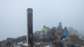 ガスがかかって見えなかった → リベンジ決定