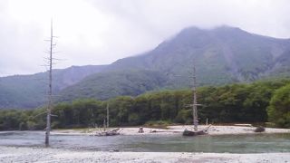 上高地導入部分の絶景ポイント