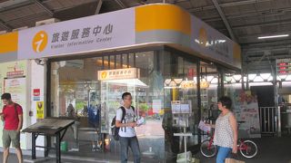 台鐵の台南駅構内にあります