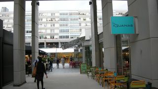 駅からすぐのショッピングセンター