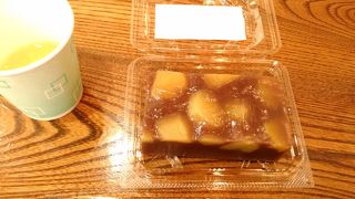 『生栗むし羊羹』が絶品