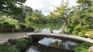 橋の上からの景色・・・