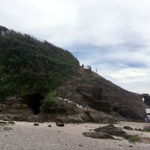 わかりにくいけど、左側にも穴ありまーす