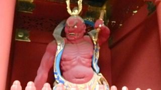 仁王様の迫力が、もの凄い！二体そろって、阿吽の呼吸