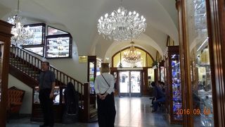 ツアーの集合場所でした！