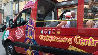 ナポリ初心者の市内観光には最適！