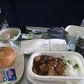 大韓航空の機内食の一例