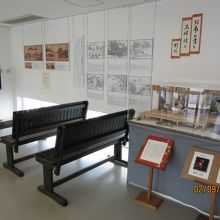 お市の方と３人の娘の別れのビデオがあった。