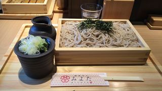 表参道 500円で美味い蕎麦が？！