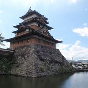 諏訪の高島城です。
