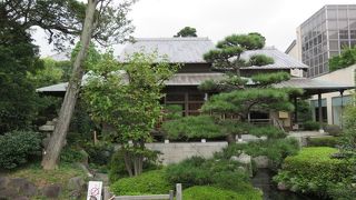 明治天皇が休憩された場所