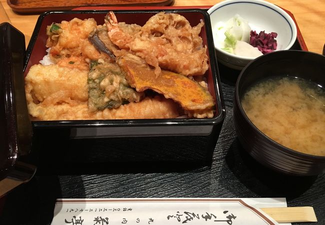 リーズナブルでおいしい天ぷら