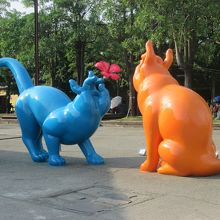 倉庫街にありました