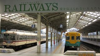 長い列車旅でトイレがないのは困った。