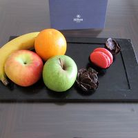 ウェルカムフルーツ&スイーツ、翌日も届けられました