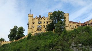 ルートヴィヒ2世が幼年時代を過ごした城