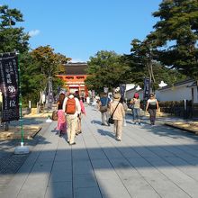 参道　三年連続外国人観光客ナンバーワンののぼり