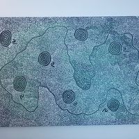 部屋にかかっていた絵画