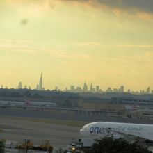 マンハッタンが遠望できます