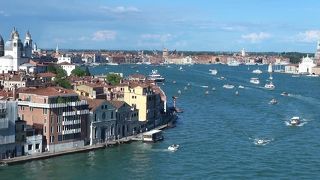 海上からベネチア入りの場合はここを通る