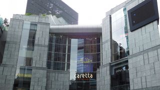 冬はイルミネーションスポットとして有名