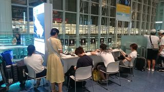 充電スポットがいっぱい