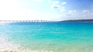 絶景！！ 海の上に真っ直ぐのびる橋☆宮古島 来間大橋