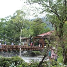 窓からは河童橋
