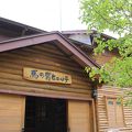 仙丈ヶ岳への登山道沿いの山小屋の1つ