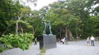 肉体美が表現されている