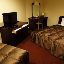 部屋が広いのでくつろげます！