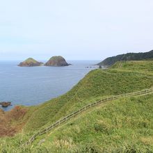 大野亀の展望台から
