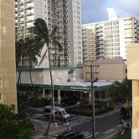 ラナイから見えるホテル