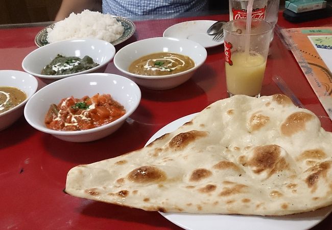 インド料理やさんです。