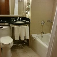 シャワーヘッドが固定されています