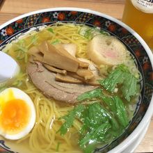 あじさい 塩ラーメン