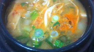 旅行最後の釜山飯に