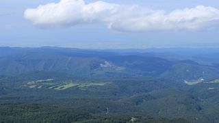 山頂からの眺めがよい