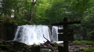 瀑布というのは少し大げさかな