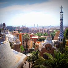 公園からのながめも素敵。