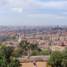 敷地内ですが、ガウディスポット外の場所からの眺め