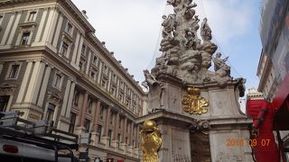 ペストの終息を願って建てた記念柱