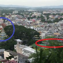 メーサイのイミグレ→国境橋→タチレクのイミグレと容易に解る。