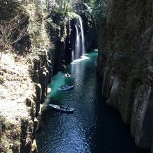 絶景でした。ボートでのんびり