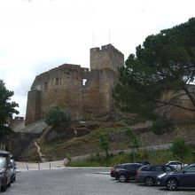 駐車場から城砦