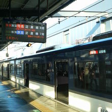 特急・準急などが細やかに設定されてます。