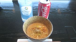 担担麺をオーダー