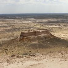 離れてある小さい城
